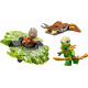 Klocki Ninjago 71850 Lloyd kontra ziemny potwór na spinnerze