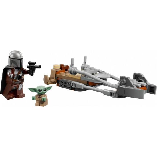 Klocki Star Wars 75436 Śmigacz Mandalorianina i Grogu