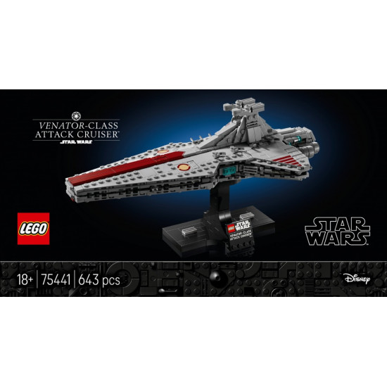 Klocki Star Wars 75441 Krążownik szturmowy typu Venator
