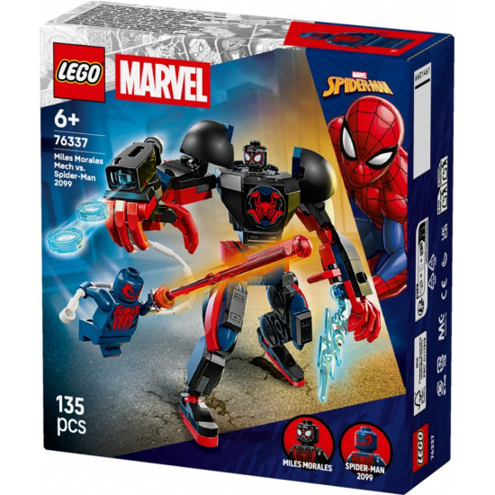 Klocki Super Heroes 76337 Miles Morales kontra Spider-Man 2099