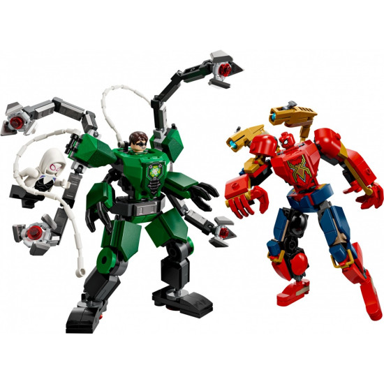 Klocki Super Heroes 76338 Bitwa mechów: Spider-Man kontra Doc Ock