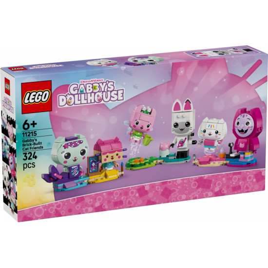 Klocki Koci Domek Gabi 11215 Koci przyjaciele Gabi z klocków
