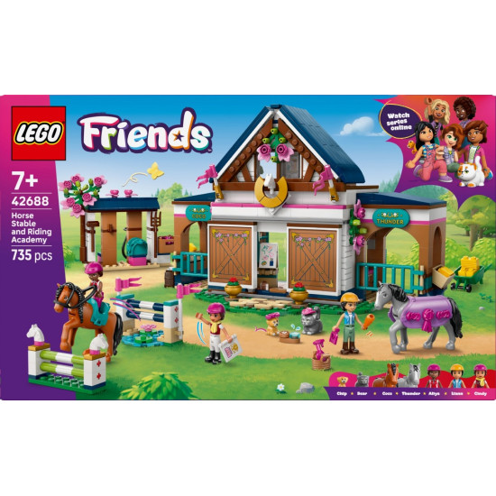Klocki Friends 42688 Stadnina i szkółka jeździecka