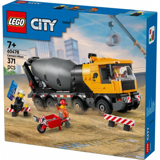 Klocki City 60478 Betoniarka