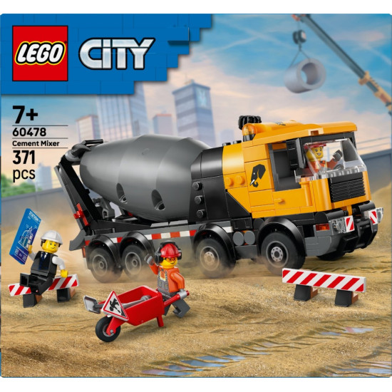 Klocki City 60478 Betoniarka