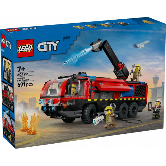 Klocki City 60499 Lotniskowy wóz strażacki