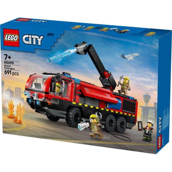 Klocki City 60499 Lotniskowy wóz strażacki