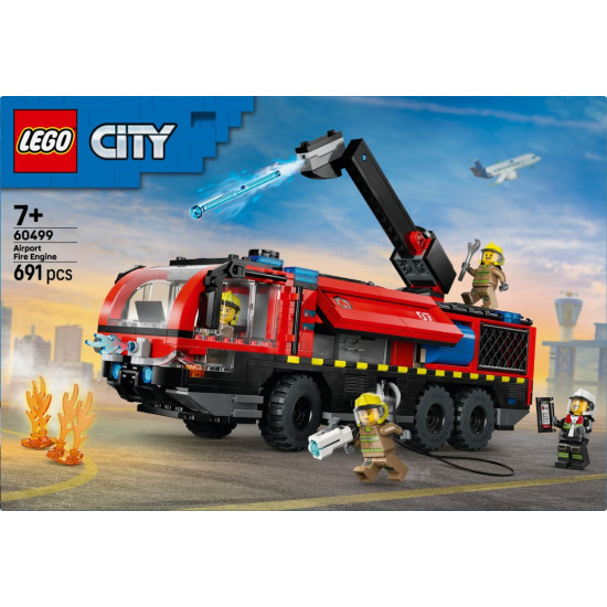 Klocki City 60499 Lotniskowy wóz strażacki