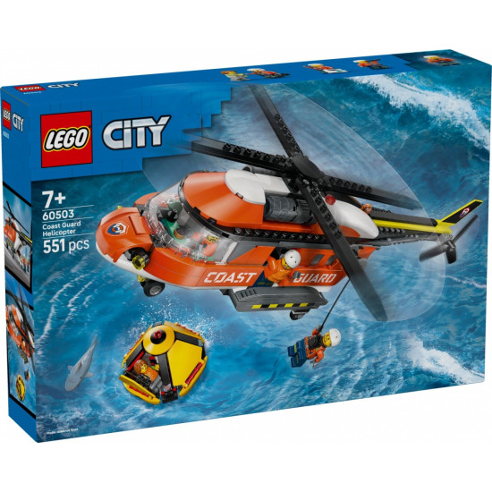 Klocki City 60503 Helikopter straży przybrzeżnej