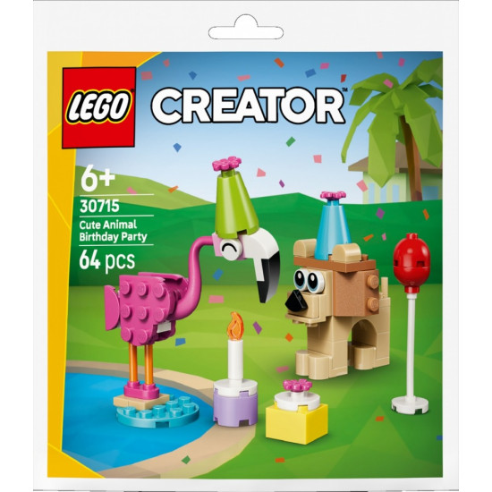 Klocki Creator 30715 Przyjęcie urodzinowe z uroczymi zwierzątkami
