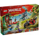 Klocki Ninjago 71857 Bitwa ninja: domek na drzewie z pojazdami