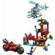 Klocki Ninjago 71857 Bitwa ninja: domek na drzewie z pojazdami