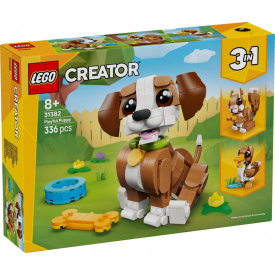 Klocki Creator 31382 Urocze zwierzątka: psotny szczeniaczek