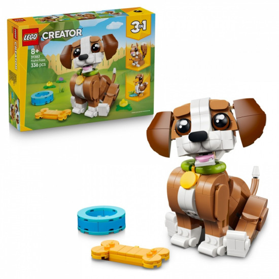 Klocki Creator 31382 Urocze zwierzątka: psotny szczeniaczek