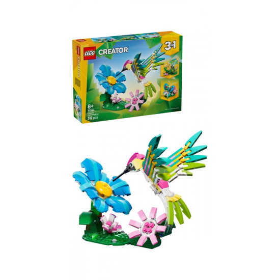 Klocki Creator 31384 Dzikie zwierzęta: kolorowy koliber