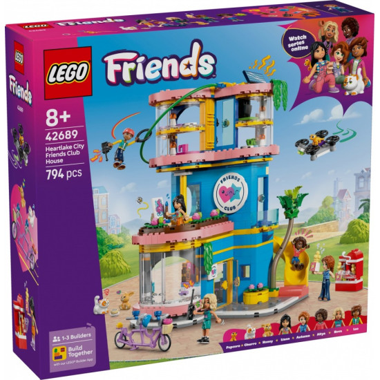 Klocki Friends 42689 Domek klubu przyjaciół z Heartlake