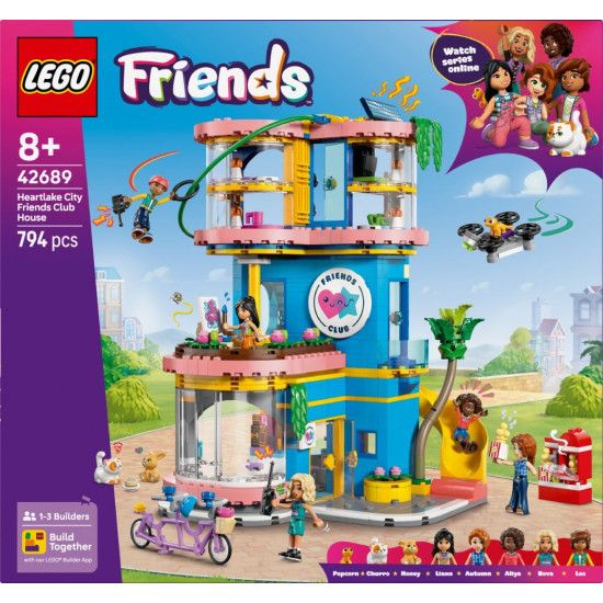 Klocki Friends 42689 Domek klubu przyjaciół z Heartlake