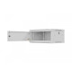 Szafa instalacyjna rack wisząca 19 cali 4U 600x450 szara drzwi metalowe (flat pack)