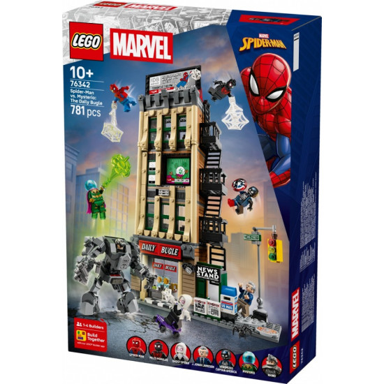 Klocki Super Heroes 76342 Spider-Man kontra Mysterio: Daily Bugle