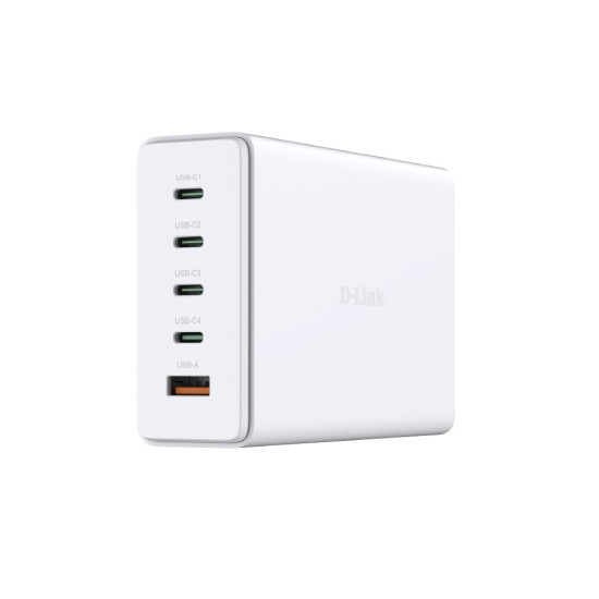 Ładowarka zasilacz GAN 240W 4x USB-C 1x USB-A 