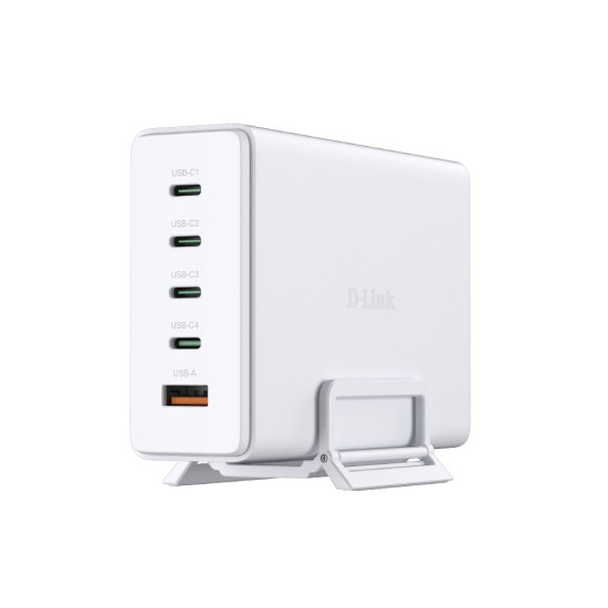Ładowarka zasilacz GAN 240W 4x USB-C 1x USB-A 