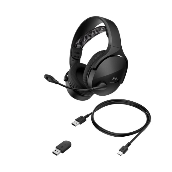 Słuchawki HyperX Cloud Jet Bezprzewodowe czarne Gaming AJ0T1AA