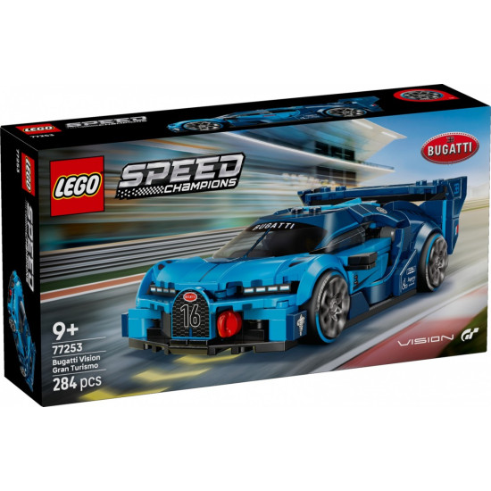 Klocki Speed Champions 77253 Hiperamochód sportowy Bugatti Vision GT