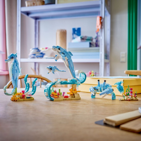 Klocki Creator 31385 Zwierzęta morskie: piękny delfin