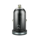Ładowarka samochodowa CC-30Q QC3.0 35W 1X USB + 1X USB-C PD czarna