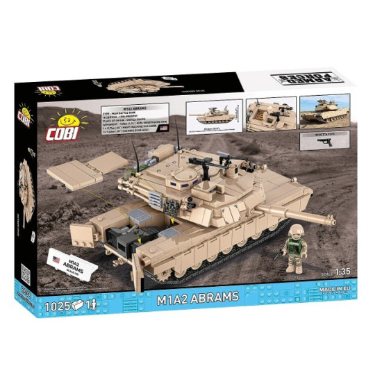 Klocki M1A2 Abrams 1025 klocków 