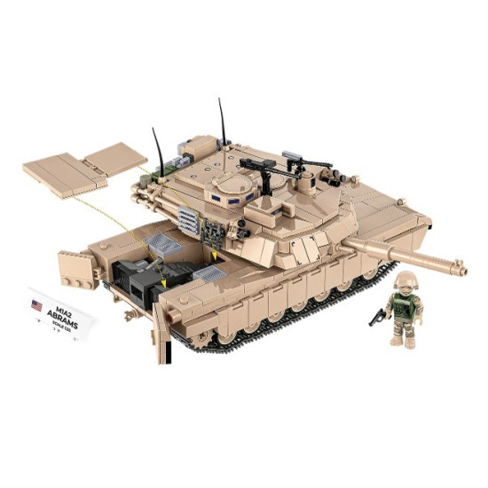 Klocki M1A2 Abrams 1025 klocków 