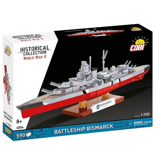Klocki Battleship Bismarck 590 klocków
