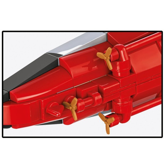 Klocki Battleship Bismarck 590 klocków