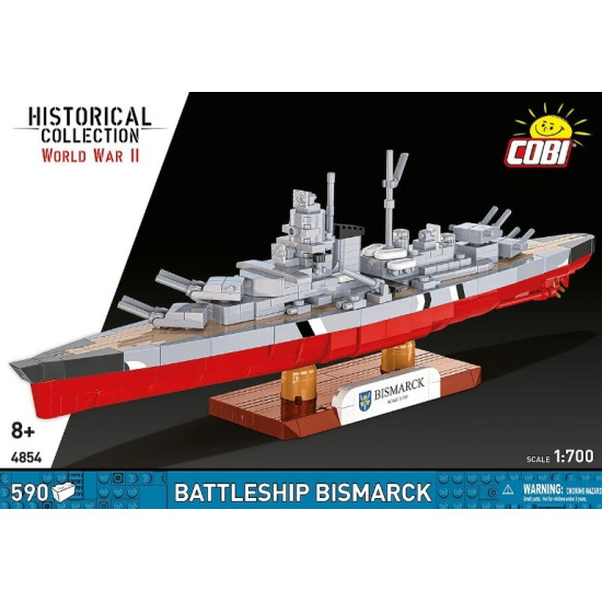 Klocki Battleship Bismarck 590 klocków