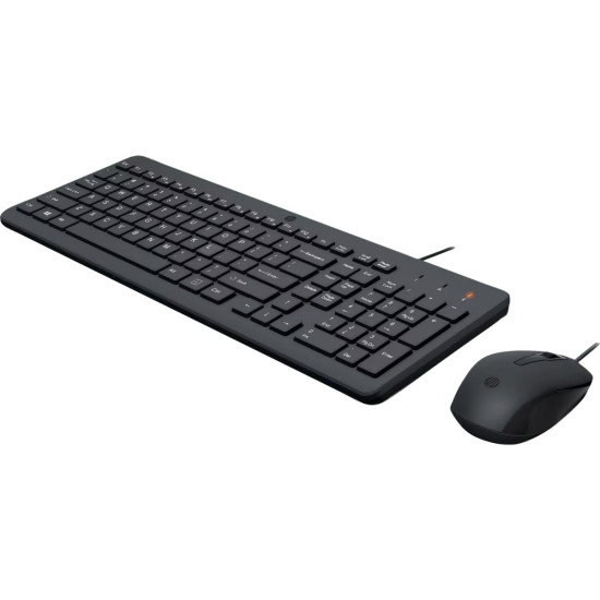 Zestaw klawiatura i mysz Classic 150 przewodowy czarny 240J7AA#ABB 