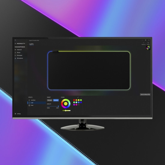 Podkładka pod mysz Pulsefire Mat Tkanina L 