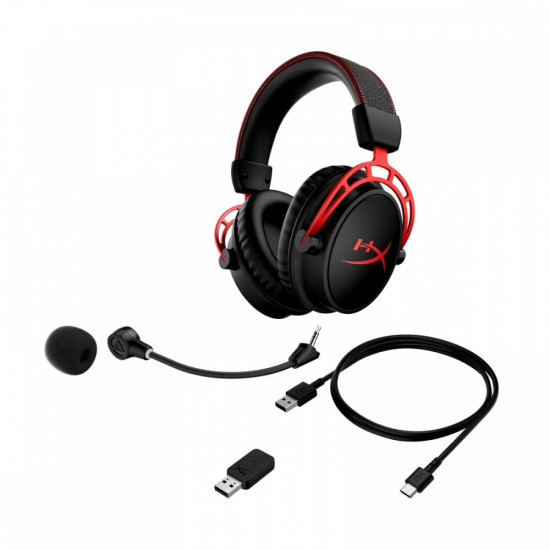 Słuchawki Cloud Alpha Wireless Gaming Headset Black/Red - 4P5D4AA 