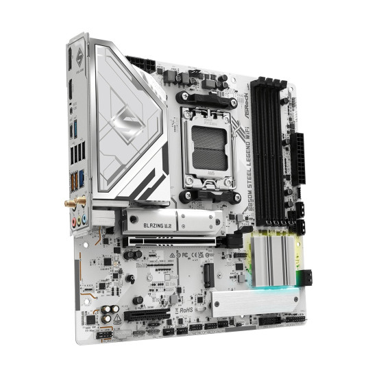 Płyta główna B850M STEEL LEGEND WIFI AM5 4DDR5 HDMI/DP mATX 