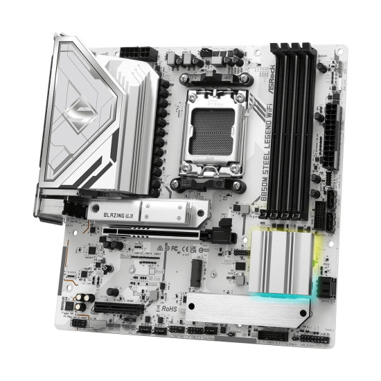 Płyta główna B850M STEEL LEGEND WIFI AM5 4DDR5 HDMI/DP mATX 