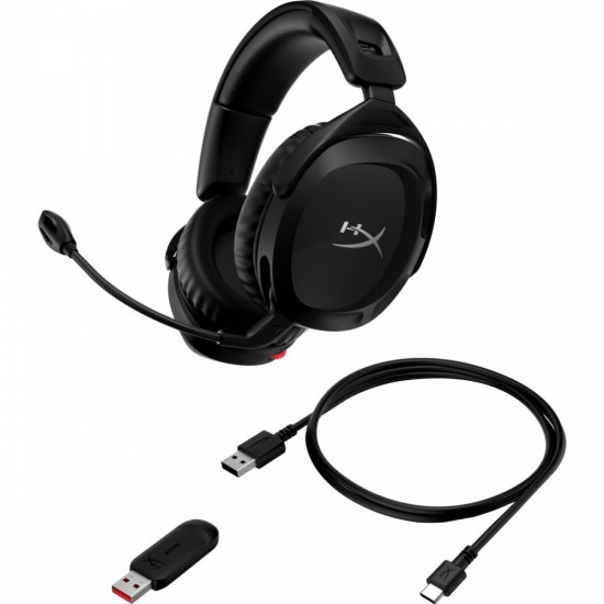 Zestaw słuchawkowy Cloud Stinger 2 Bezprzewodowy Gaming Czarny - 676A2AA 