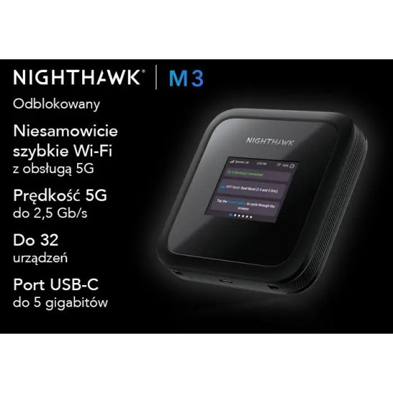 Router  NIGHTHAWK M3 5G HOTSPOT MH3150-100EUS