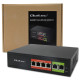 Przełącznik sieciowy SWITCH FAST Ethernet PoE | 4x RJ45 |  2x    RJ45 Uplink | 65W | 10/100Mb/s 