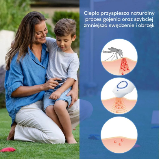 Urządzenie łagodzące ukąszenia owadów BR90