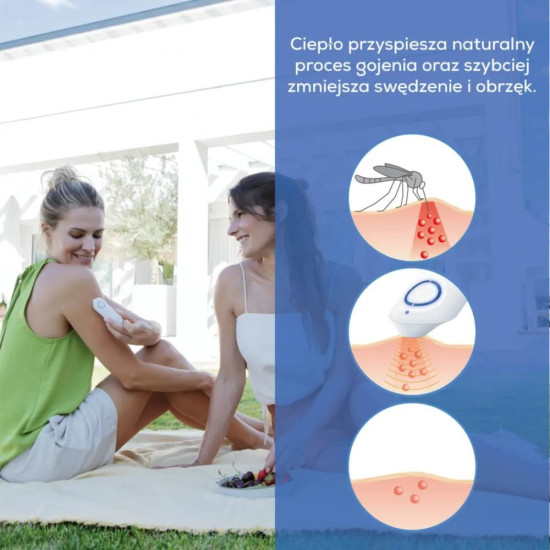 Urządzenie łagodzące ukąszenia owadów BR60