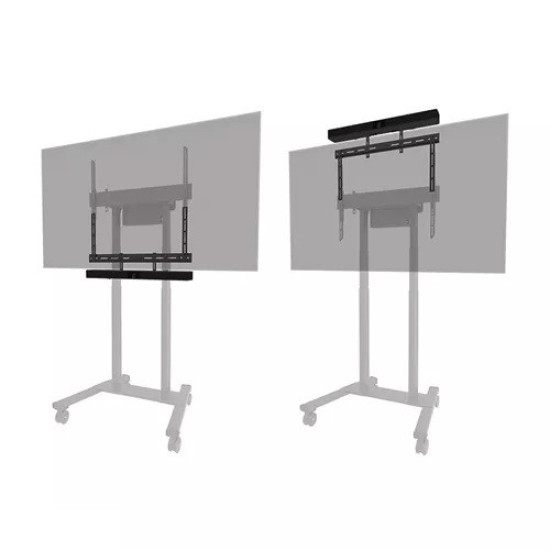 Półka videobar AV30-500BL 43-110 cali 10KG