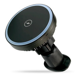 Uchwyt samochodowy z ładowarką indukcyjną MagSafe MC-W15 PRO 15W