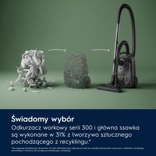 Odkurzacz workowy linia 300 EB31C1DB