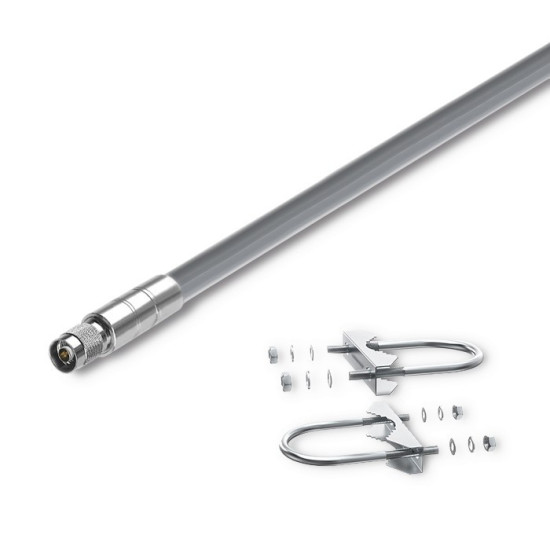 Antena LoRa | 12dBi | dookólna | zewnętrzna | włókno szklane |   868 MHz | 1.5m 