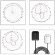 Mobilna Antena GPS GLONASS z podstawą magnetyczną| dookólna |   28dBi | 50W | FAKRA 