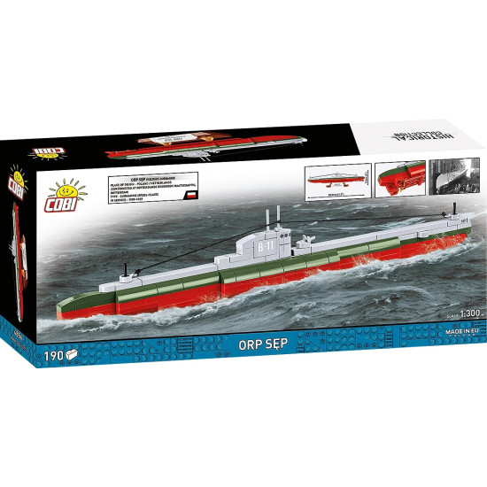 Klocki ORP Sęp 190 klocków